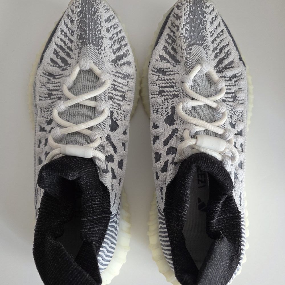Adidas Yeezy Boost 350 V2 Slate White Panda Sz 9